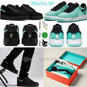 2023 1837 Buty o niskiej swobodnej sneaker Black Blue Multi kolor DZ1382-001 Platform Buts Men trenerzy łyżwia