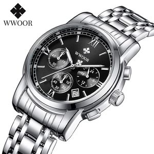 Boss Busines Watches Mens Top Brand Fashion Luxury Classic Gift Watch Black Full Steel Multifunction Relógio Mens relógio 8864287a