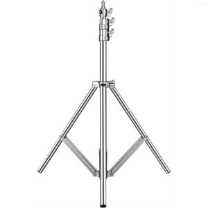 Tripods Stainless Steel Heavy Duty Light Stand Pography Studio Video Lighting Stands Spring Cushioned 2.8M Tripod
