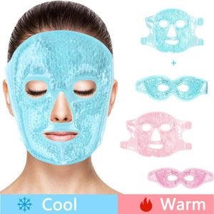 Andere Massageartikel Gel ColdWarm Face Eye Masks Ice Pack Koreanische Hautpflege Lindert Müdigkeit Wiederverwendbar Super Soft Cold 230308