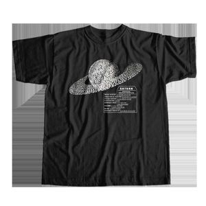 Erkek Tişörtler% 100 Pamuk Uzay Baskı Unisex T Shirt Serin Astronot Baskı Erkekler Tshirt O-Neck T-Shirt Erkek Tişört Uzay04 G230309