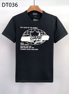 DSQファントムタートルメンズTシャツメンズデザイナーTシャツブラックホワイトバッククールTシャツメンサマーイタリアンファッションカジュアルストリートTシャツトッププラスサイズM-XXXL 7516