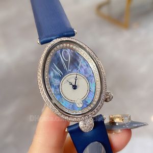 Blue Sky Dial Top Model Watch Fashion Lady Quartz Watches 28mm Casual Women Wristwatch Rose Gold Blue Red Pink Leather Clock Luxury Female Watch's Gift High Quality