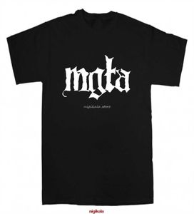 T-shirt maschile MGLA T-Shirt Nuova maglietta nera Blara metal band behemoth Emperor Dissection Teeshirt Maschio Top Top Tees Man Brand T-Shirt G230309