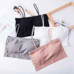 Bustiers Korsetts Sexy Dessous Nahtlose Sport-BH U Typ Rückenfreies Trägerloses Top Push Up Bralette Büstenhalter Frauen Unterwäsche YJ083Bustiers