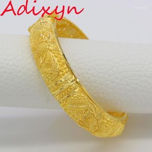 Bangle 6.4cm/2.52inch Dubai Bangles For Women 24k Gold Color/Copper Bangles&Bracelet African/Arab/Kenya/Middle Easter Party Gifts1