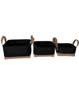 Kwadratowy koszyk 3 sztuki producenci dostarczają w stylu nordyckim żelaznym przekąsismstorage do przechowywania kuchenki kosmetyki magazynowe storageBasket6983431