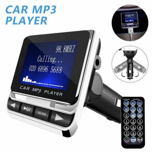 Wireless Bluetooth Car Kit FM sändare mottagare Radioadapter laddar MP3 Musikspelare USB Quick Charger Handsfree FM12B med displayfjärrkontroll