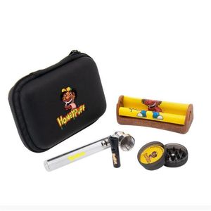 Smoking Pipes New cigarette set portable kit pipe cigarette maker cigarette grinder set 5 pieces