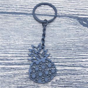 Keychains Pineapple Key Chains Fashion Origami Fruit Charm Female And Male Gift Summer Car Keychain Bag Keyring For Women Men