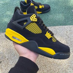 2023 Motorcycle Boots OG 4 Thunder Mens Basketball Shoes men 4s Black Tour Yellow DH6927-017 trainers sports sneakers
