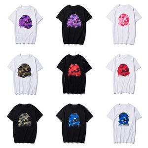 Camisetas de grife camisetas masculinas tops camisetas masculinas para roupas femininas roupas masculinas moda feminina roupas gola redonda algodão respirável estampa curta