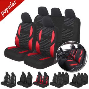 New Car Seat Cover Set Front and Rear Split Protection and Air Cushion Design Carstyling Universal Cars Fit for Kia Rio for Peugeot307