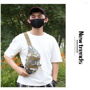 Waist Bags Hiking Chest Backppack Camping Riding Cycling Sling Belt Bag Mobile Travel Tactical Army Running