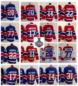 Custom 2021 Reverse Retro 22 Cole Caufield Hockey Trikots Stanley Cup Finale 20 Juraj Slafkovsky 31 Carey Price 11 Brendan Gallagher 14 Nick