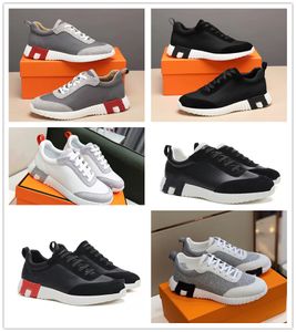 Perfect Quality Bouncing Sneaker Shoes Men Light Sole Mesh Suede Goatskin Leather Runner Sports Comfort Wholesale Casual Walking EU38-46