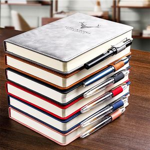 Notepads 360 Pages Super Thick Leather A5 Notebook Daily Business Office Work Notebooks Notepad Diary School Supplies 230309