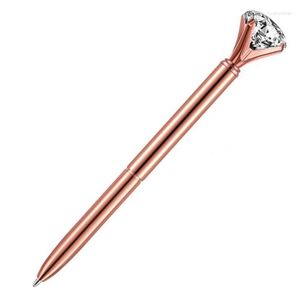 Darmowe logo laserowe DHL statek Diamond Stone Metal Pen for Company Corporate Prezenty biznes