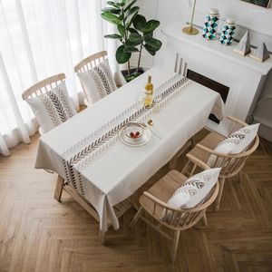 テーブルクロスパストラル小麦のデザインシンプルなテーブルクロス小さな新鮮なアート長方形の結婚式の飾り