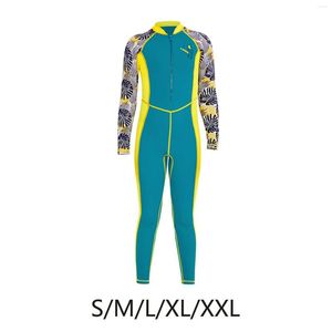 Women's Swimwear Kids Wetsuits Swimsuit Front Zipper UV Protection Quick Drying Full Body Diving Suit Wet For Surfing Water Sports