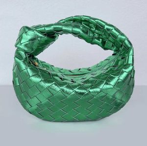 2022 najnowszy Mini Jod torba kobiety plecione torby wysokiej jakości Jode torebki z węzłem luksusowy projektant splot torebka marki Hobo Knit Tote portfel Lady