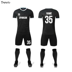 Running Sets Soccer Jerseys camiseta Uniform kids shorts de futbol Children Breathable Men football Sports Custom Shirt Training suit 230309