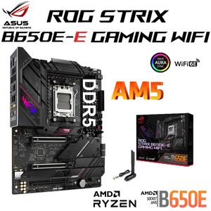 ASUS ROG STRIX B650E-E GAMING WIFI 6E Motherboard Socket AM5 for AMD Ryzen 7000 Series DDR5 128GB 6400 MHz EXPO Memory Desktop