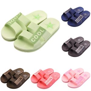 Slippers, esgoto verde marrom rosa marrom branco homem sapato de homem praia banheiro banheiro sandália antiskídeo tamanho 36-45