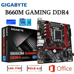 GIGABYTE B660M GAMING DDR4 Motherboard Support D4 64GB 3200MHz Intel B660 LGA 1700 12th Gen CPU PCI-E 4.0 M.2 M-ATX Mainboard