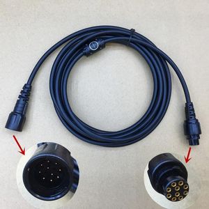 Walkie talkie 15pcs/działek mikrofon rozszerza kabel do hytera MD780 MD650 MD658 itp. Pojazd samochodowy cyfrowy kabel radiowy
