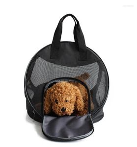 Coprisedili per auto per cani Zaino per animali domestici pieghevole multifunzionale Borsa per il trasporto Piega il trasportino portatile per gabbie per gatti