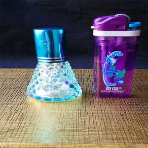 Accessori per fumatori Lampada ad alcool con gonna colorata, Bong all'ingrosso Bruciatore a olio Tubi Tubi dell'acqua Vetro