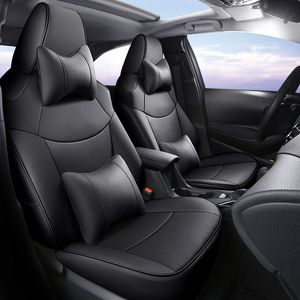 Toyota Corolla Cross SUV 2021 2022 고품질 가죽 시트 쿠션 보호 액세서리 스타일을위한 자동차 특수 좌석 커버