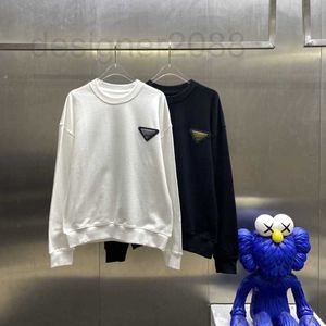 Erkek Hoodies Sweatshirts Tasarımcı Top Moda Lüks Kauçuk Üçgen Mektup Baskı Sweatshirt Ünlü Erkekler Yüksek Kalite ve Patlayıcı Süper Büyük Y3A2