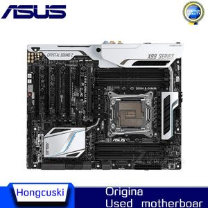 För ASUS X99-Deluxe använde original Moderboard Socket LGA 2011-3 V3 DDR4 X99 Desktop Motherboard