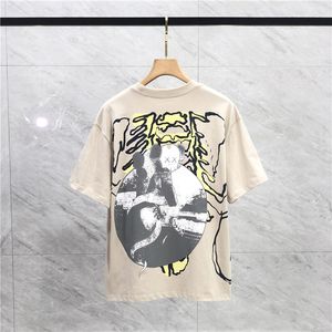 Męski projektant T -koszulka Tee Tee Men Men Kobiety Krótkie rękawie styl hip -hopowy czarny biały pomarańczowy morela T koszule237t