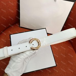 Kadın Deri Tasarımcı Kemerleri Mektup İnci Kemeri Moda Kable Elmaslar Bell Gümüş Altın Toka Erkekler Lüks Bel Band 30mm Weote