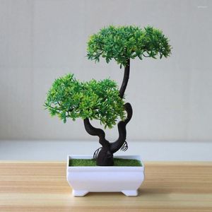 Dekoracyjne kwiaty całkiem fałszywy bonsai mini trwałe symulacje sztuczne drzewo roślinne ekologiczne