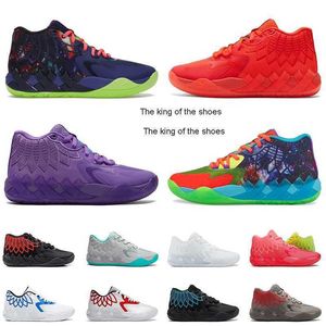 2023 lamelo buty moda Melo Ball MB.01 Męskie buty do koszykówki Sneakery Queen City Rick and Morty Rock Ridge Red Blast Ufo Galaxy Be Youlamelo buty