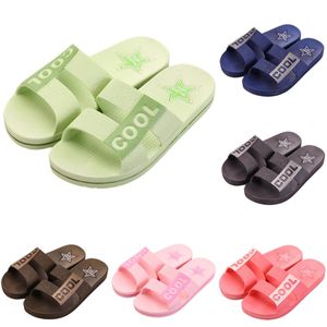 Slippare inomhus utomhus rosa rödblå gröna kvinnor män skor strand kust badrum antiskid sandal storlek 36-45