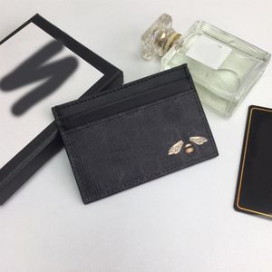 Slim Men Clutch Billfold Wallet Credit ID Card Card Card Bank Holder Thin Furse Package Coin Pouch Bag Business Women Real Leather Case233Z