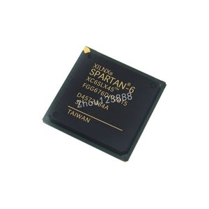 Новые оригинальные интегрированные цепи ICS Полевой программируемый массив затвора FPGA XC6SLX45-3FGG676C IC Чип FBGA-676 Микроконтроллер