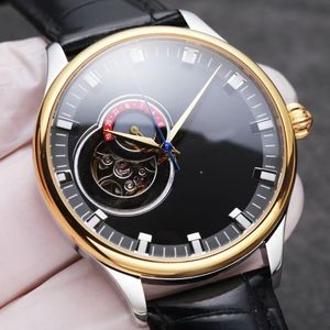 Herrenuhr, vollautomatisches Schwungrad-Design mit neun Positionen, ultrastarkes Leuchtzifferblatt, einfache Atmosphäre, hochwertige Uhr