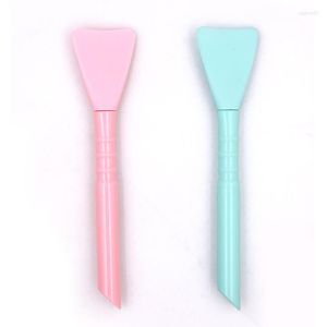 Pincéis de maquiagem 1pc máscara de silicone pincel profissional mud mama macia gel rosa verde mistura Diy Cosmetic Beauty Tools