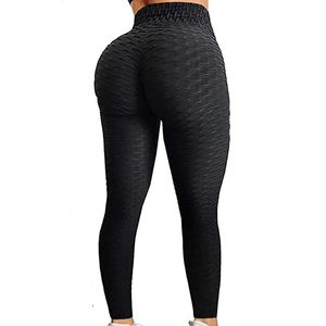 Pantaloni da yoga Pantaloni collant lavorati a maglia Leggings da palestra per donna Pantaloni sportivi da corsa a vita alta