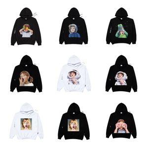 Дизайнеры мужская толстовка моды, корейская высокая версия Adlv Hoodie Donut Boys Lovers Lovelie любители капюшона свободно