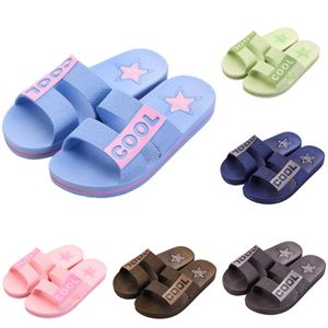 Slippers Indoor outdoor pink blue brown white women men shoes Beach Coast bathroom antiskid sandal size 36-45