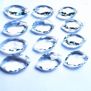 Kryształ żyrandolowy najwyższa jakość 380pcs/działka 38 mm przezroczysty kolor szklany wisiorki lampa części okno Suncatcher DIY ręcznie robione