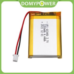 Tablet-PC-Akkus, 3,7 V, 1200 mAh, 603450, Lithium-Li-Ionen-Polymer-Akku mit Stecker für GPS, PSP, DVD, MP3, MP4, mobile E-Books, PAD, Blau