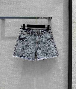 Women's Shorts Designer Milan Runway 2023 Spring Summer Fashion Straight Brand Same Style Luxury Pant OSZY